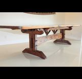 Large Extendable Dining Table 4 small
