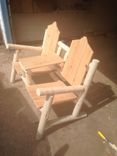 Adirondack Style Cocktail Bench For Two 5 small