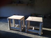 Classic Log Stools 1 small