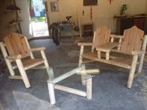 Log Patio Set 1 small