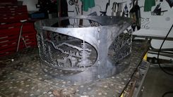 Decorative Custom Fire Pit Ring 2 small