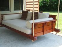 Rustic Porch Bed Swing 4 small