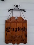 Hand Carved Sign 2 small