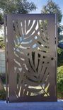 Palm Leaves Metal Entry Gate #3125. R. O. w 36" by 60" H 2 small