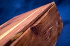 Cedar Natural-Hinge Box 5 small