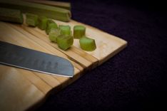 Bird's Eye Maple Elegant Serving Board / Tray - Medium Size 4 small