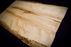 Bird's Eye Maple Elegant Serving Board / Tray - Medium Size 3 small