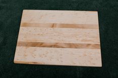 Bird's Eye Maple Slim Cheese Board / Tray 2 small