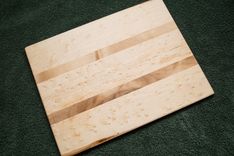 Bird's Eye Maple Slim Cheese Board / Tray 4 small