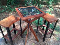 Sapele Pub Table Set 1 small