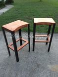 Sapele Pub Table Set 4 small