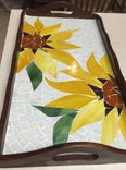 Sunfllower Serving Tray 1 small