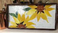 Sunfllower Serving Tray 2 small