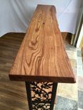 Live Edge And Black Steel  Console Table 3 small