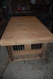 Rustic Reclaimed Wood Table With Steel Accents 3 small