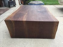 Stunning Live Edge Waterfall Live Edge Coffee Table 3 small