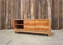 Cherry Media Console | Credenza 1 small