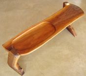 Walnut Boot Bench 4 small