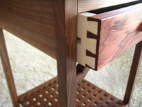 Walnut And Bubinga Nightstand 4 small