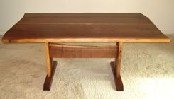 Walnut Natural Edge Dining Table 1 small