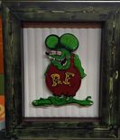Custom Hand Painted Ratfink In Custom Shadowbox 1 small
