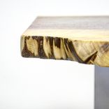 Black Walnut + Steel Coffee Table 4 small