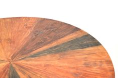 Circular 50" Weathered Coffee Table 3 small