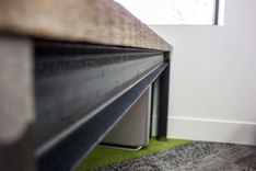 Industrial Steel & Reclaimed Wood Desk 4 small