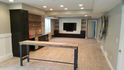 Industrial Reclaimed Wood & Steel Bar Table 1 small