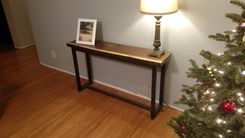 Live Edge Walnut Hall Table 1 small