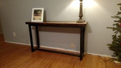 Live Edge Walnut Hall Table 3 small
