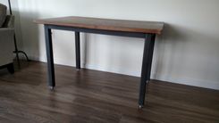 Wood And Steel Table 3 small