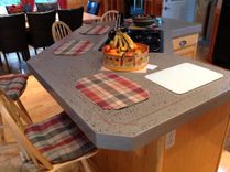 Modern Kitchen With 3 Inch Thick Countertops 3 small