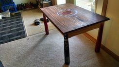 Baseball Bat Coffee Table 3 small