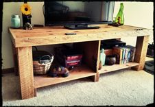 Reclaimed Door Entertainment Center 1 small