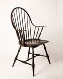 Continous Arm Windsor Chair, Red Details 1 small