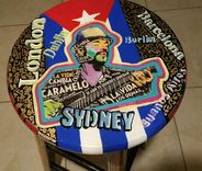 Rock N' Roll Stool Custom Stools 1 small