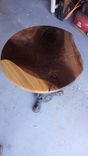 Walnut And Poplar Round Table 1 small