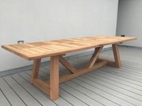 Western Red Cedar - Outdoor Dining Table 5 small
