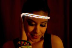 Light Up Headband, Festival Headband 360° 1 small