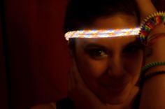 Light Up Headband, Festival Headband 360° 2 small