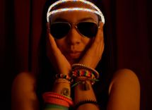 Light Up Headband, Festival Headband 360° 3 small