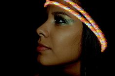 Light Up Headband, Festival Headband 360° 4 small