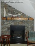 Fireplace Mantel With Metal Straps 2 small