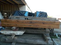 Fireplace Mantel Of Two Joined Beams 5 small