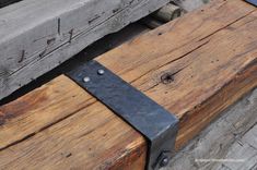 Iron Strapped Fireplace Mantel 6 small