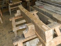 Hand Hewn Mantel With Christmas Stocking Ironwork 6 small