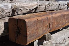 Rustic Mantel With Hand Hewn Character 1 small