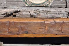 Rustic Mantel With Hand Hewn Character 3 small