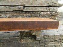 Mantel Shelf Made From Reclaimed White Oak With Nice Streaks 4 small